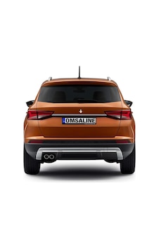Omsa Line Seat Ateca İle Uyumlu Krom Plaka Üstü Çıta 2016 Ve Sonrası