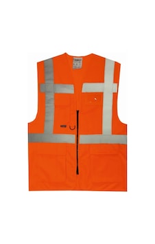 Uniwest Yönetici Ikaz Yeleği Fileli Turuncu Uniwest Yönetici Ikaz Yeleği Fileli Turuncu