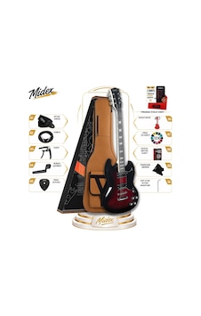 Midex Sg-special-rds Profesyonel Sg Kasa Hh Elektro Gitar Seti Kırmızı Sunburs Midex Sg-special-rds Profesyonel Sg Kasa Hh Elektro Gitar Seti Kırmızı Sunburs