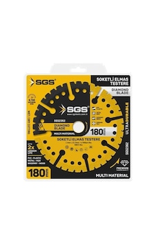 Sgs 2362 Çok Amaçlı Multı-meterıal Elmas Kesme Diski 180mm Sgs 2362 Çok Amaçlı Multı-meterıal Elmas Kesme Diski 180mm