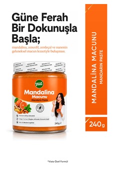 Mandalina Macunu Zencefil Zerdeçal Nane Yağı İçeren Bitkisel Karışımlı Macun 240 Gr Mandalina Macunu Zencefil Zerdeçal Nane Yağı İçeren Bitkisel Karışımlı Macun 240 Gr