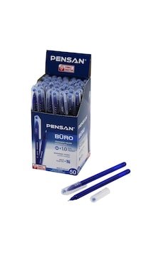Pensan Büro Mavi Tükenmez Kalem - 1.0 Mm Medium Uç- 50'li Paket Diğer Pensan Büro Mavi Tükenmez Kalem - 1.0 Mm Medium Uç- 50'li Paket Diğer