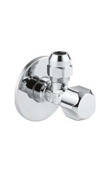 Grohe 1/2 Girişli X 3/8 Çıkışlı Ara Musluk Krom Grohe 1/2 Girişli X 3/8 Çıkışlı Ara Musluk Krom