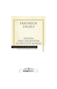 Kitapstore- Ailenin, Özel Mülkiyetin ve Devletin Kökeni Karton Kapak / F... Kitapstore- Ailenin, Özel Mülkiyetin ve Devletin Kökeni Karton Kapak / F...