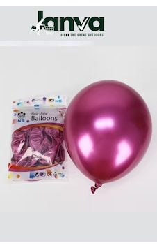 Büyük Boy 12 İnç Parlak Metalik Balon Parti Doğum Günü Gösteri 100 Adet Fuşya Büyük Boy 12 İnç Parlak Metalik Balon Parti Doğum Günü Gösteri 100 Adet Fuşya