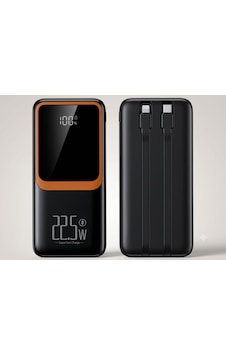 H32 10000 Mah Power Bank Pd 20w Ve Usb 22.5w Fast Hızlı Şarj Dahili Type C Ve Lightning Kablolu Dünya Standartlarına Uygun Polymer Batarya Birebir Amper Lcd Göstergeli Powerbank Siyah H32 10000 Mah Power Bank Pd 20w Ve Usb 22.5w Fast Hızlı Şarj Dahili Type C Ve Lightning Kablolu Dünya Standartlarına Uygun Polymer Batarya Birebir Amper Lcd Göstergeli Powerbank Siyah