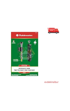 Fluidmaster Rezervuar İç Takım doldurma - Boşaltma Grubu 400-820 Siyah Fluidmaster Rezervuar İç Takım doldurma - Boşaltma Grubu 400-820 Siyah