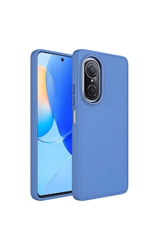 Zore Huawei Nova 9 Se Kılıf Metal Çerçeve Ve Buton Tasarımlı Silikon Omsy Luna Kapak - Lavendery Gray Zore Huawei Nova 9 Se Kılıf Metal Çerçeve Ve Buton Tasarımlı Silikon Omsy Luna Kapak - Lavendery Gray