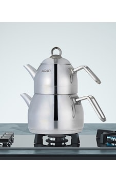 Acar Alexi Aile Boy Çaydanlık Takımı Metal Kulp Xrd-21-0457-6
