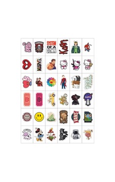 Sevimli Karakterler Ve Karışık Fügürler 7 No 36 Adet Sticker Seti Diğer Sevimli Karakterler Ve Karışık Fügürler 7 No 36 Adet Sticker Seti Diğer