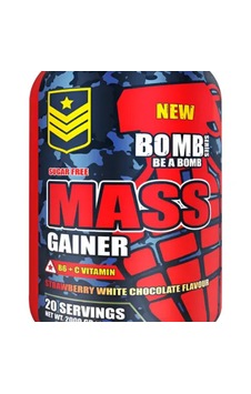 Bomb Series Mass Gainer Strawberry White Chocolate 2000 G