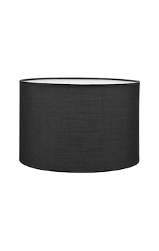Siyah Lambader Başlığı Çap 30 Cm Kumaş Silindir Lb816 Siyah Lambader Başlığı Çap 30 Cm Kumaş Silindir Lb816