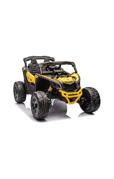 Canam Lisanslı Can-am 4x4 12 V Akülü Utv Mp3-radyo Çalar-usb Uzaktan Kumanda Kapılı Model Eva Tekerlek Çok Renkli