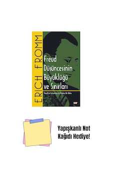 Freud Düşüncesinin Büyüklüğü Ve Sınırları + Yapışkanlı Not Kağıdı Freud Düşüncesinin Büyüklüğü Ve Sınırları + Yapışkanlı Not Kağıdı