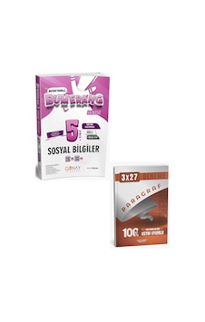 Günay 2027 5. Sınıf Sosyal Bilgiler Bumerang Etkinlikli Akıllı Defter Kitap+anla Kazan Paragraf Deneme Günay 2027 5. Sınıf Sosyal Bilgiler Bumerang Etkinlikli Akıllı Defter Kitap+anla Kazan Paragraf Deneme