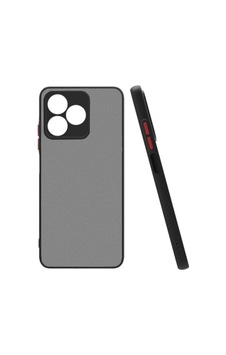Zore Realme C53 Kılıf Ogaa Hux Kapak - Siyah Zore Realme C53 Kılıf Ogaa Hux Kapak - Siyah