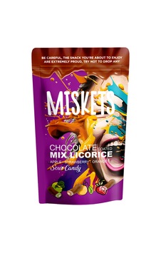 Miskets Sütlü Çikolata Kaplı Eksi Dolgulu Karışık Aromalı Licoric 120 G Miskets Sütlü Çikolata Kaplı Eksi Dolgulu Karışık Aromalı Licoric 120 G