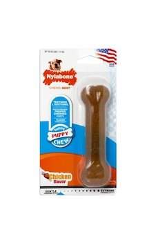 Nylabone Tavuk Aromalı Esnek Kauçuk Yavru Köpek Oyuncağı 10 Cm S Nylabone Tavuk Aromalı Esnek Kauçuk Yavru Köpek Oyuncağı 10 Cm S