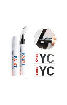 Home Paint Oto Lastik Rötuş Boya Kalemi Siyah