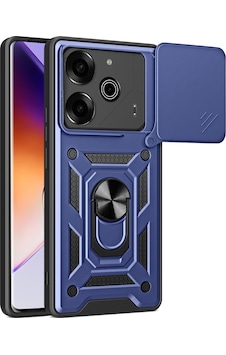 Apsuwa Tecno Pova 6 Pro Kılıf Pars Yüzüklü Standlı Darbe Korumalı Lacivert Apsuwa Tecno Pova 6 Pro Kılıf Pars Yüzüklü Standlı Darbe Korumalı Lacivert