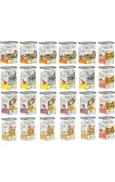Pati Life Karışık Konserve Yetişkin Kedi Maması 24 x 415 G Pati Life Karışık Konserve Yetişkin Kedi Maması 24 x 415 G