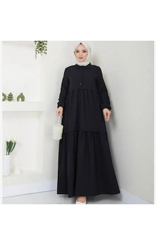 Lovie Moda Kadın Gömlek Yaka Elbise Siyah Lovie Moda Kadın Gömlek Yaka Elbise Siyah