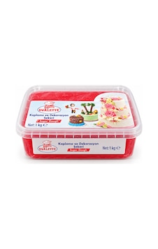 Ovalette Şeker Hamuru Kırmızı 1 Kg Ovalette Şeker Hamuru Kırmızı 1 Kg