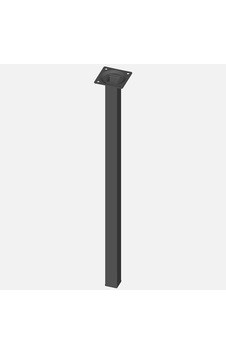 Regalux Masa Ayağı, Çelik Boru Kare, 500mm, Siyah Diğer Regalux Masa Ayağı, Çelik Boru Kare, 500mm, Siyah Diğer