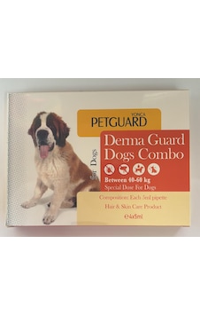 Petguard 40-60 KG Köpekler için Dış Etkenlere Karşı Koruma Damla 4 x 5 ML Petguard 40-60 KG Köpekler için Dış Etkenlere Karşı Koruma Damla 4 x 5 ML