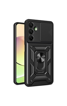 Zore Galaxy A16 Uyumlu Magnetik Standlı Kamera Korumalı Nvth Sürgülü Vega Kapak-siyah Zore Galaxy A16 Uyumlu Magnetik Standlı Kamera Korumalı Nvth Sürgülü Vega Kapak-siyah