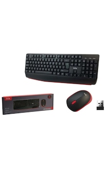 Trio Trk300 2.4ghz Kablosuz Q Klavye Ve Mouse Seti Mavi Siyah Diğer