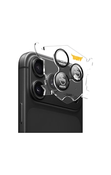 Buff İphone 18 Pro / 18 Pro Max Titan Metal Kamera Lens Koruyucu Black Siyah Buff İphone 18 Pro / 18 Pro Max Titan Metal Kamera Lens Koruyucu Black Siyah