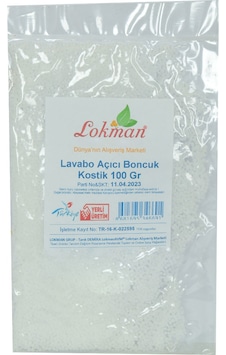 LokmanAVM Boncuk Kostik Lavabo Açıcı 100 G