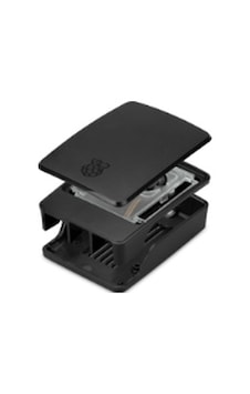 Raspberry Pi 5 Lisanslı Kutu - Siyah Raspberry Pi 5 Lisanslı Kutu - Siyah