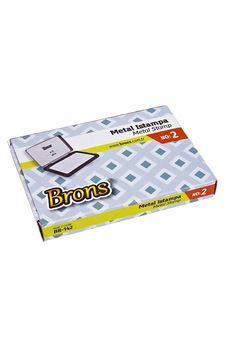 Brons 2 No.metal Istampa Orta Boy Br-142- 1 Adet Brons 2 No.metal Istampa Orta Boy Br-142- 1 Adet