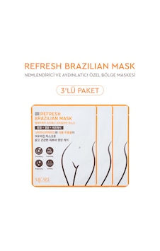 Mjcare Refresh Brazilian Mask - Yatıştırıcı, Nemlendirici Ve Aydınlatıcı Özel Bölge Maskesi 3'lü Mjcare Refresh Brazilian Mask - Yatıştırıcı, Nemlendirici Ve Aydınlatıcı Özel Bölge Maskesi 3'lü