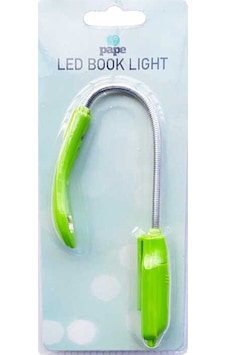 Pape Ledl'li Kitap Okuma Işığı Yeşil Yeşil