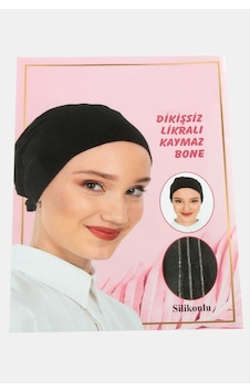 Epilons Zenviac456 Dikişsiz Likralı Kaymaz Bone Zenviac45678 Siyah Epilons Zenviac456 Dikişsiz Likralı Kaymaz Bone Zenviac45678 Siyah