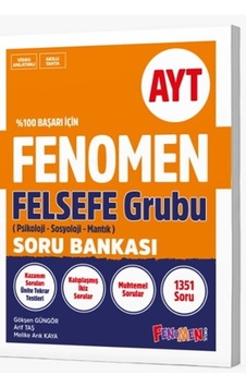 Fenomen Okul Yayınları Ayt Felsefe Soru Bankası Fenomen Okul Yayınları Ayt Felsefe Soru Bankası