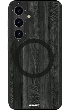 Galaxy S24 Uyumlu Kılıf Magsafe Şarj Özellikli Youngkit Wood Forest Serisi Kapak Gri Galaxy S24 Uyumlu Kılıf Magsafe Şarj Özellikli Youngkit Wood Forest Serisi Kapak Gri