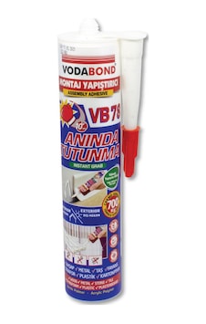Vodabond VB 78 Montaj Yapıștırıcı Beyaz 420 Gr. Beyaz Vodabond VB 78 Montaj Yapıștırıcı Beyaz 420 Gr. Beyaz