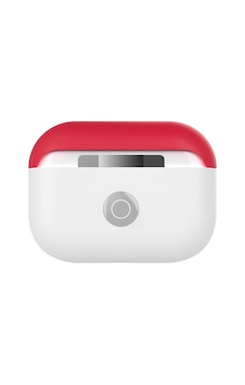 Apple Uyumlu AirPods Pro Kılıf Boyun Askılı Parlayan Düğmeli Lisanslı Switcheasy Colors Silikon Kapak