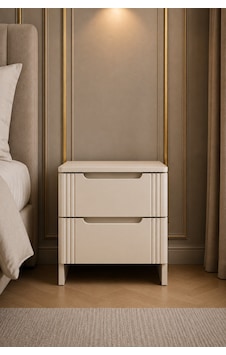 Mercan 2 Çekmeceli Komodin Mdf Kapaklı Modern Bej Komodin Yatak Odası Bej Mercan 2 Çekmeceli Komodin Mdf Kapaklı Modern Bej Komodin Yatak Odası Bej