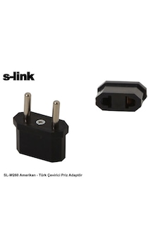 Slink Sl-w260 Amerikan Türk Priz Çevirici Adaptör Slink Sl-w260 Amerikan Türk Priz Çevirici Adaptör