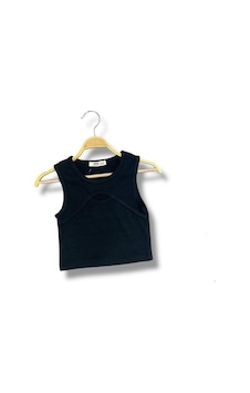 Kız Çocuk Siyah Crop Ck50494 Siyah Kız Çocuk Siyah Crop Ck50494 Siyah