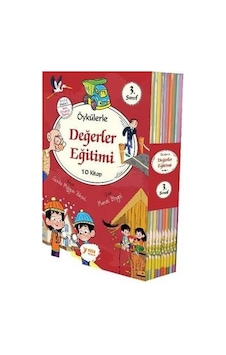 3.Sınıflar için Öykülerle Değerler Eğitimi-10 Kitap Takım - Sevda Müjgen Yüksel - Yuva