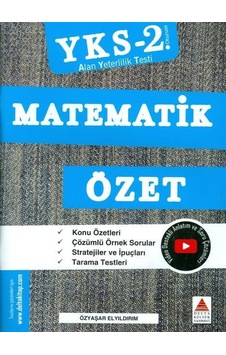 Kentkitap-Delta Kültür Yayınları Ayt Matematik Özet