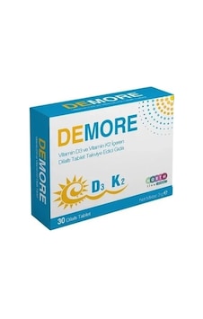North Line Demore Vitamin D3 K2 30 Dilaltı Tablet North Line Demore Vitamin D3 K2 30 Dilaltı Tablet