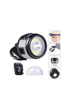 7 Mod Şarjlı Kafa Ve Kamp Lambası Güçlü Led Aydınlatma Çok Amaçlı Kullanım Wt-618