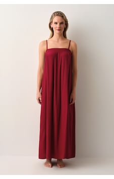 Suwen Eftelya Plaj Elbisesi Sba26130020 Bordo Suwen Eftelya Plaj Elbisesi Sba26130020 Bordo